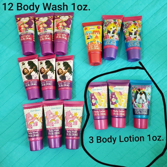 Lisa Frank Other - 🔥5/$20🔥 15 body wash/lotion 1oz Girl party favor